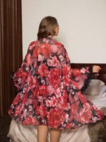 Floral Romance Robe & Slip Set - Image 3